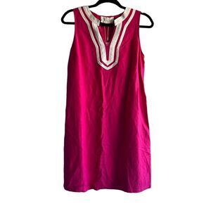 Pappagallo NWT Hot Pink & White Shift Dress